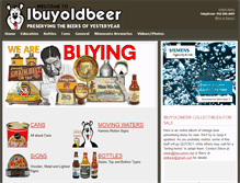 Tablet Screenshot of ibuyoldbeer.com